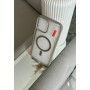 Сірий чохол MagSafe для iPhone 13 pro max
